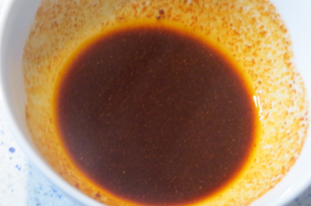 mezcla de aceite de pimentón