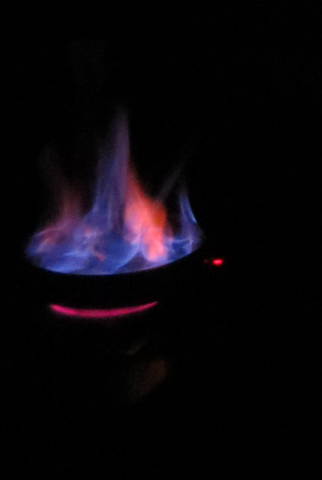 flambeado del ron cremat