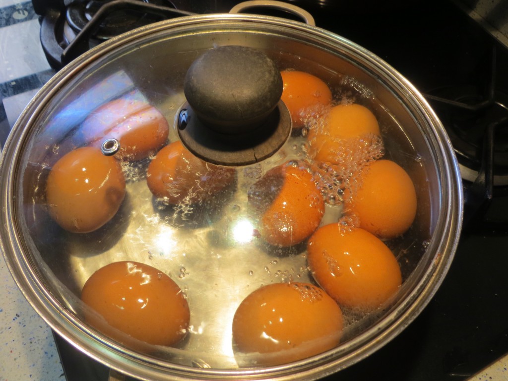 cocción de los huevos