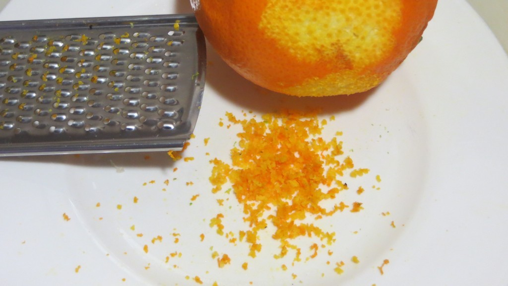 naranja rallada