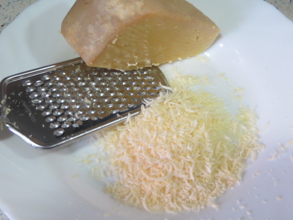 rallado del queso 
