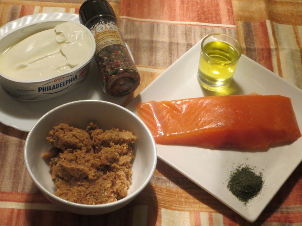 ingredientes del tartar de salmón