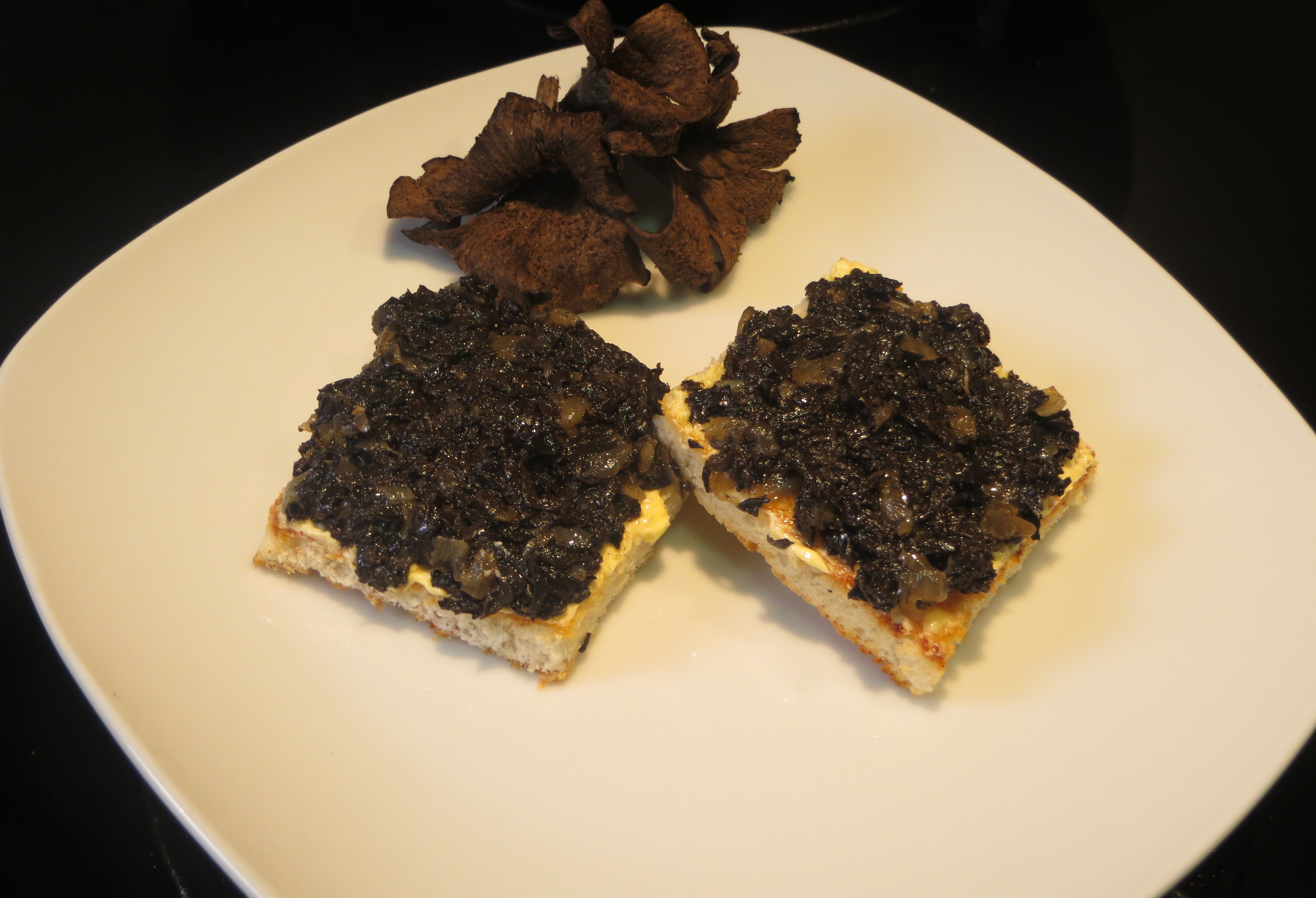 caviar de setas negro