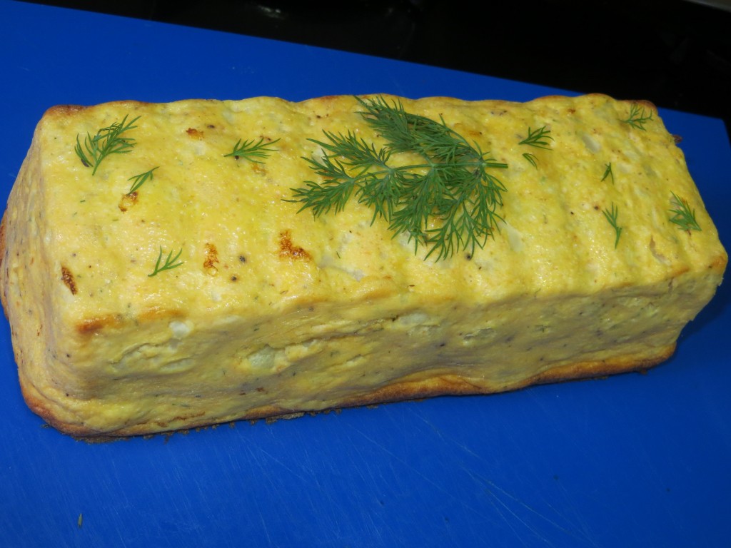 pastel de salmón y coliflor 