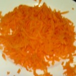 zanahoria rallada