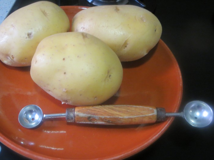 patatas monalisa y sacabocados